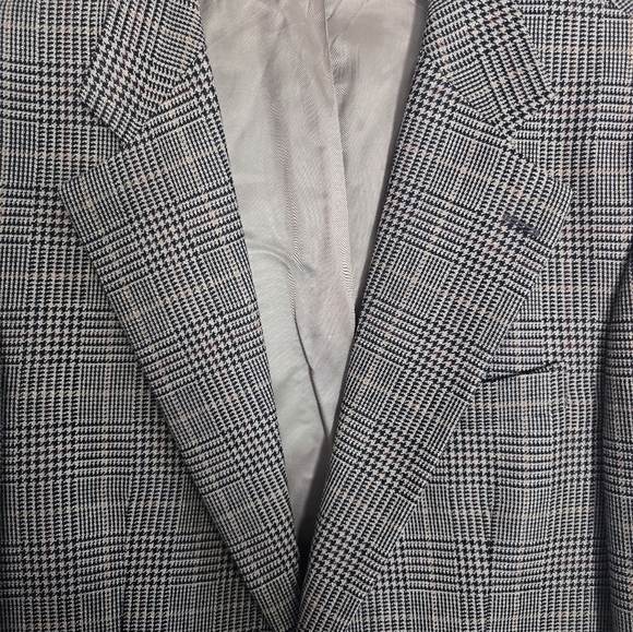 Ralph Ralph Lauren Blazer Sports Coat Men 40T Silk Wool Pinstripe Exellcent - Picture 5 of 15